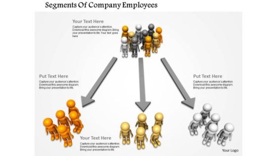 Segments Of Company Employees PowerPoint Templates Segments Of Company Employees PowerPoint Templates