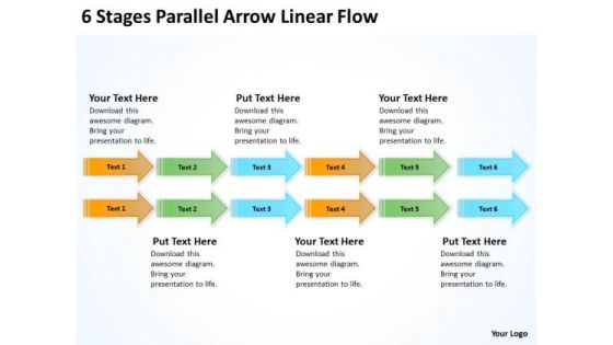 Serial And Parallel Processing 6 Stages Arrow Linear Flow PowerPoint Templates Serial And Parallel Processing 6 Stages Arrow Linear Flow PowerPoint Templates