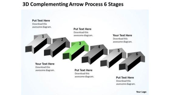 Serial Processing Vs Parallel Arrow 6 Stages PowerPoint Slides