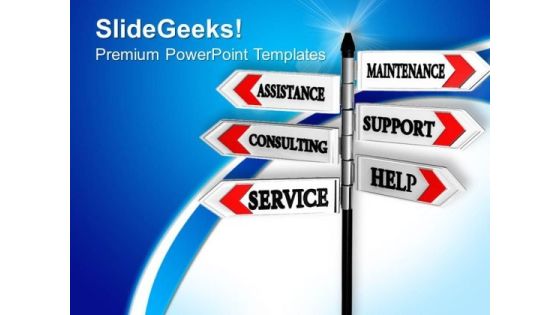 Service Support Assistance PowerPoint Templates And PowerPoint Themes 0912 Service Support Assistance PowerPoint Templates And PowerPoint Themes 0912