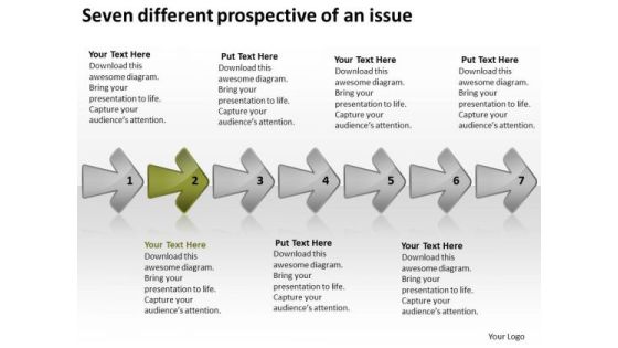 Seven Different Prospective Of An Issue Business Plan Outline Example PowerPoint Templates Seven Different Prospective Of An Issue Business Plan Outline Example PowerPoint Templates