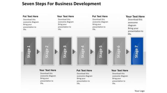 Seven Steps For Business Development Who Writes Plans PowerPoint Templates Seven Steps For Business Development Who Writes Plans PowerPoint Templates