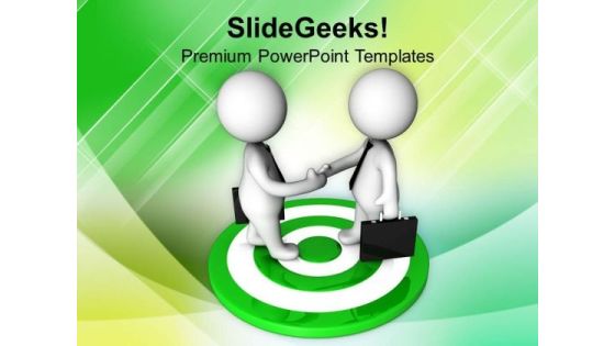Shake Hands With Clients For Future Growth PowerPoint Templates Ppt Backgrounds For Slides 0613