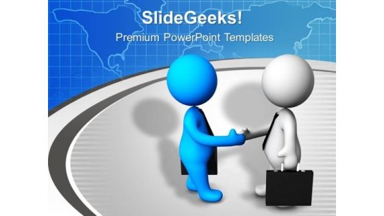 Shaking Hands With Client Is Important PowerPoint Templates Ppt Backgrounds For Slides 0713 Shaking Hands With Client Is Important PowerPoint Templates Ppt Backgrounds For Slides 0713