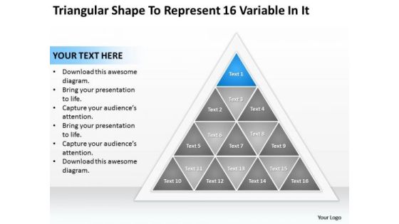 Shape To Represent 16 Variable In It Ppt Business Financial Planning PowerPoint Templates Shape To Represent 16 Variable In It Ppt Business Financial Planning PowerPoint Templates