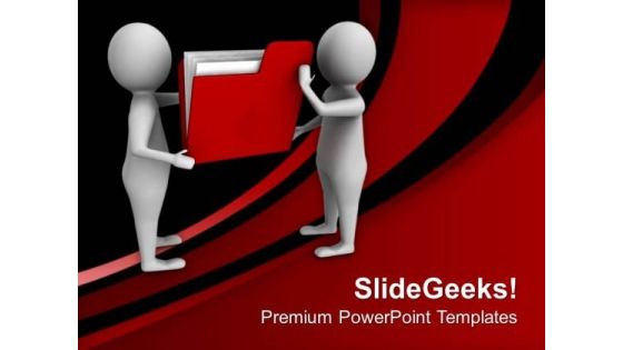 Share The Files With Business Partner PowerPoint Templates Ppt Backgrounds For Slides 0613 Share The Files With Business Partner PowerPoint Templates Ppt Backgrounds For Slides 0613