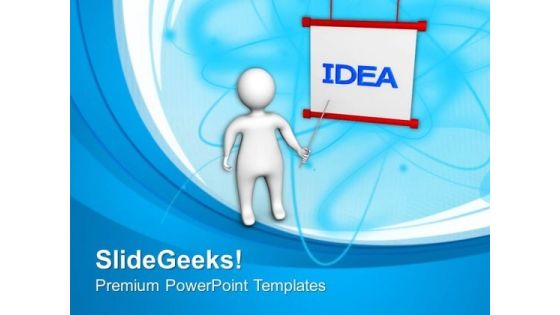 Share The Idea With Team PowerPoint Templates Ppt Backgrounds For Slides 0513