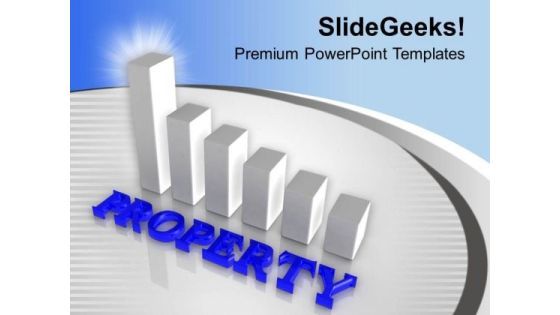 Show Property Hike Bar Graph PowerPoint Templates Ppt Backgrounds For Slides 0413 Show Property Hike Bar Graph PowerPoint Templates Ppt Backgrounds For Slides 0413