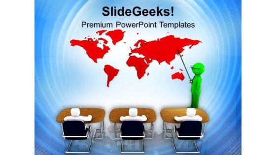 Show The Global Results To Your Team PowerPoint Templates Ppt Backgrounds For Slides 0713 Show The Global Results To Your Team PowerPoint Templates Ppt Backgrounds For Slides 0713
