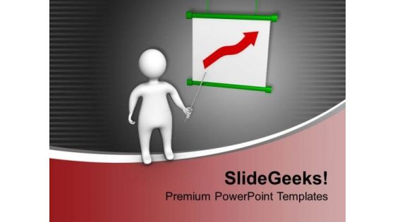 Show The Growth Arrow For Business Result PowerPoint Templates Ppt Backgrounds For Slides 0713 Show The Growth Arrow For Business Result PowerPoint Templates Ppt Backgrounds For Slides 0713