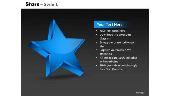 Show Winner Stars 1 PowerPoint Slides And Ppt Diagram Templates