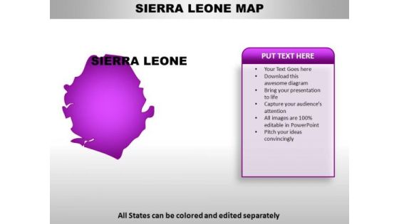 Sierra Leone PowerPoint Maps Sierra Leone PowerPoint Maps