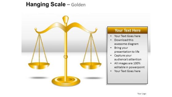 Signs Hanging Scale Golden PowerPoint Slides And Ppt Diagrams Templates Signs Hanging Scale Golden PowerPoint Slides And Ppt Diagrams Templates