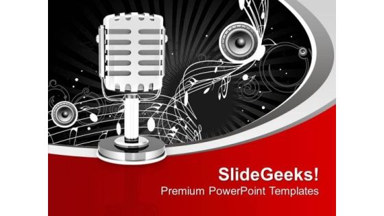 Sing A Romantic Song PowerPoint Templates Ppt Backgrounds For Slides 0513 Sing A Romantic Song PowerPoint Templates Ppt Backgrounds For Slides 0513