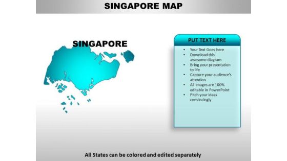 Singapore PowerPoint Maps Singapore PowerPoint Maps