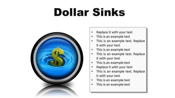 Sinks Dollar Finance PowerPoint Presentation Slides Cc Sinks Dollar Finance PowerPoint Presentation Slides Cc