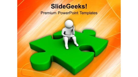 Sit With Right Solution For Success PowerPoint Templates Ppt Backgrounds For Slides 0713
