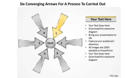 Six Coverging Arrows For Process To Carried Out Ppt Circular Chart PowerPoint Slides Six Coverging Arrows For Process To Carried Out Ppt Circular Chart PowerPoint Slides