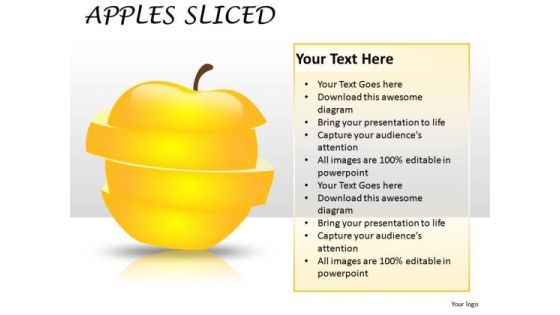 Sliced Apple PowerPoint Graphics Clipart Slides Sliced Apple PowerPoint Graphics Clipart Slides