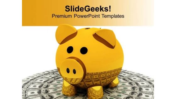 Small Savings Are Valuable PowerPoint Templates Ppt Backgrounds For Slides 0513 Small Savings Are Valuable PowerPoint Templates Ppt Backgrounds For Slides 0513