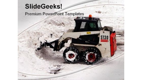 Snow Removal Holidays PowerPoint Templates And PowerPoint Backgrounds 0211