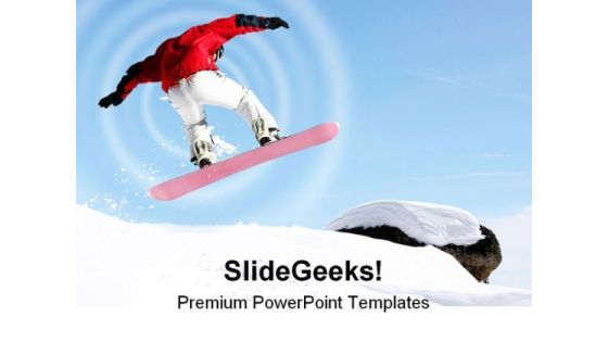 Snowboarder Jumping Sports PowerPoint Templates And PowerPoint Backgrounds 0711 Snowboarder Jumping Sports PowerPoint Templates And PowerPoint Backgrounds 0711
