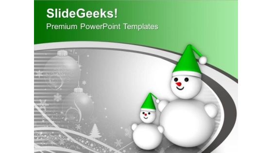 Snowman Christmas Background Holiday PowerPoint Templates Ppt Backgrounds For Slides 0113 Snowman Christmas Background Holiday PowerPoint Templates Ppt Backgrounds For Slides 0113