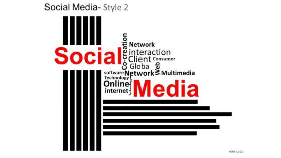 Social Media Wordcloud PowerPoint Slides And Ppt Templates Social Media Wordcloud PowerPoint Slides And Ppt Templates