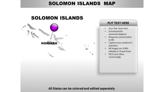 Solomon Islands Country PowerPoint Maps Solomon Islands Country PowerPoint Maps