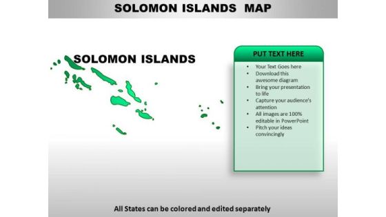 Solomon Islands PowerPoint Maps Solomon Islands PowerPoint Maps
