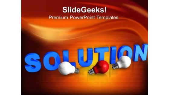 Solution Business PowerPoint Templates And PowerPoint Themes 0912 Solution Business PowerPoint Templates And PowerPoint Themes 0912