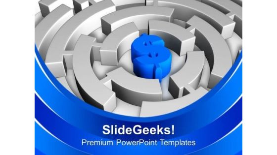 Solution For Making Money Business Concept PowerPoint Templates Ppt Backgrounds For Slides 0513