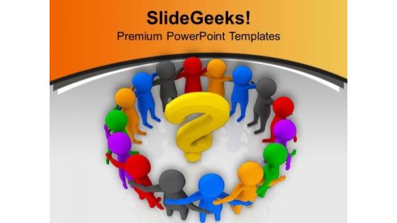 Solve Question With Mutual Understanding PowerPoint Templates Ppt Backgrounds For Slides 0613