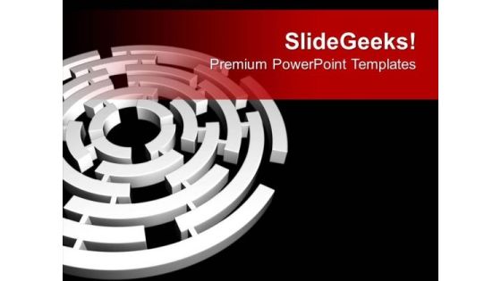 Solve The Maze Of Business PowerPoint Templates Ppt Backgrounds For Slides 0813 Solve The Maze Of Business PowerPoint Templates Ppt Backgrounds For Slides 0813