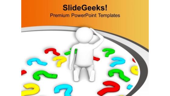 Solve Your Questions With Your Skills PowerPoint Templates Ppt Backgrounds For Slides 0713