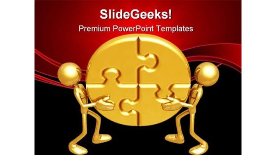 Solving The Puzzle Business PowerPoint Themes And PowerPoint Slides 0811 Solving The Puzzle Business PowerPoint Themes And PowerPoint Slides 0811