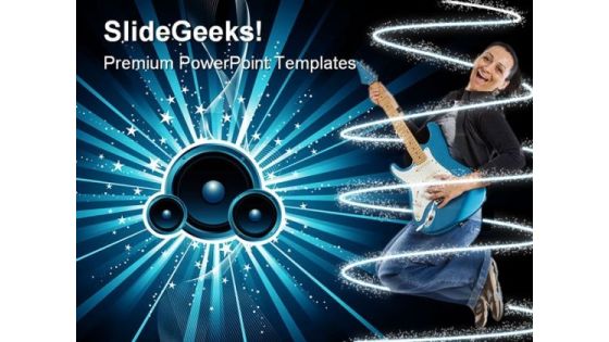 Sound Burst Music PowerPoint Themes And PowerPoint Slides 0311 Sound Burst Music PowerPoint Themes And PowerPoint Slides 0311