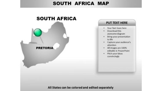 South Africa Country PowerPoint Maps South Africa Country PowerPoint Maps