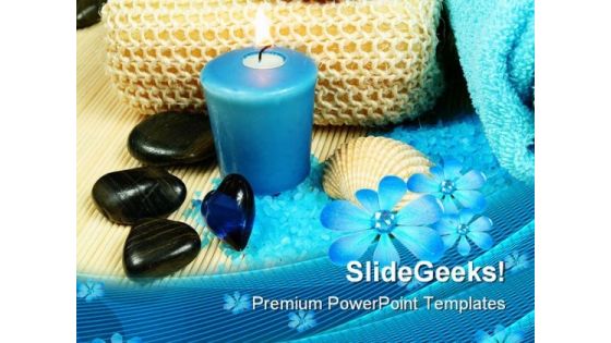 Spa In Blue Beauty PowerPoint Themes And PowerPoint Slides 0311 Spa In Blue Beauty PowerPoint Themes And PowerPoint Slides 0311