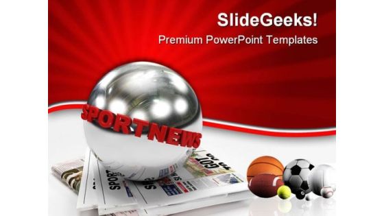 Sport News Game PowerPoint Templates And PowerPoint Backgrounds 0611 Sport News Game PowerPoint Templates And PowerPoint Backgrounds 0611