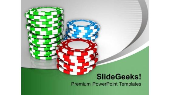 Stack Of Casino Chips Vector Wealth PowerPoint Templates Ppt Backgrounds For Slides 0313 Stack Of Casino Chips Vector Wealth PowerPoint Templates Ppt Backgrounds For Slides 0313