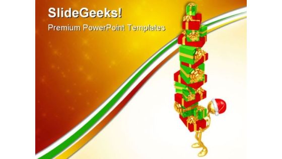 Stack Of Christmas Festival Business PowerPoint Templates And PowerPoint Backgrounds 0611 Stack Of Christmas Festival Business PowerPoint Templates And PowerPoint Backgrounds 0611