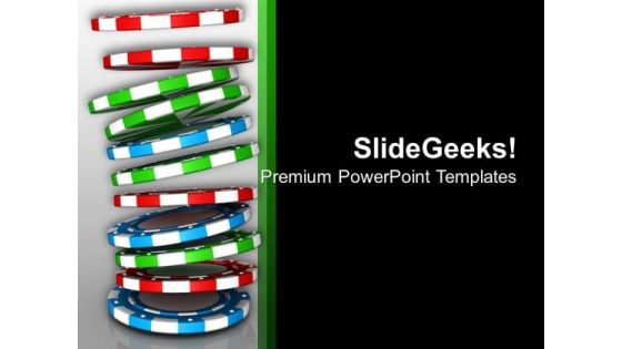 Stack Of Colorful Poker Chips Gambling PowerPoint Templates Ppt Backgrounds For Slides 0313 Stack Of Colorful Poker Chips Gambling PowerPoint Templates Ppt Backgrounds For Slides 0313