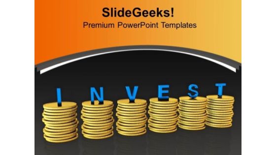 Stack Of Golden Coins Investment Concept PowerPoint Templates Ppt Backgrounds For Slides 0713 Stack Of Golden Coins Investment Concept PowerPoint Templates Ppt Backgrounds For Slides 0713