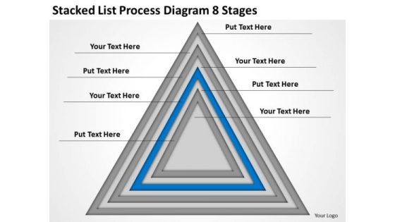 Stacked List Process Diagram 8 Stages Ppt Business Plan PowerPoint Templates Stacked List Process Diagram 8 Stages Ppt Business Plan PowerPoint Templates