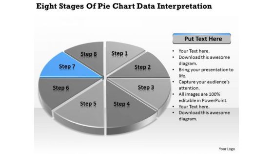 Stages Of Pie Chart Data Interpretation Business Plan Template PowerPoint Templates Stages Of Pie Chart Data Interpretation Business Plan Template PowerPoint Templates