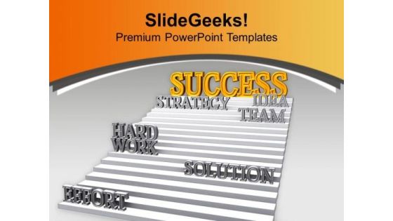 Stairway To Success Business Development PowerPoint Templates Ppt Backgrounds For Slides 0413 Stairway To Success Business Development PowerPoint Templates Ppt Backgrounds For Slides 0413