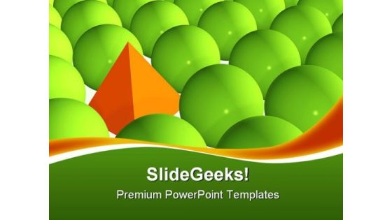 Stand Out From Crowd Shapes PowerPoint Templates And PowerPoint Backgrounds 0411 Stand Out From Crowd Shapes PowerPoint Templates And PowerPoint Backgrounds 0411