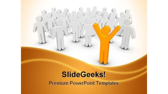 Stand Out Leadership PowerPoint Themes And PowerPoint Slides 0511 Stand Out Leadership PowerPoint Themes And PowerPoint Slides 0511