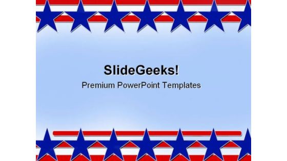 Stars And Stripes Abstract Background PowerPoint Templates And PowerPoint Backgrounds 0811 Stars And Stripes Abstract Background PowerPoint Templates And PowerPoint Backgrounds 0811